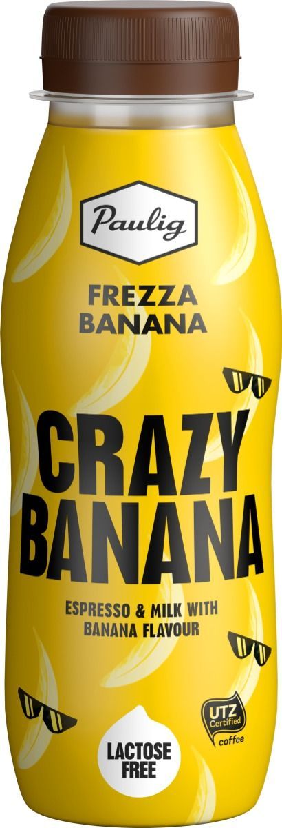 Paulig Frezza Banana 12 x 250 ml, Rainforest Alliance